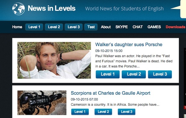 Post image for Tutor Tip: News Stories On Different Reading Levels