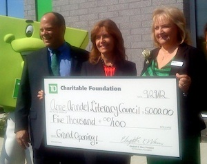 Post image for AACLC Receives $5,000 grant from TD Charitable Foundation