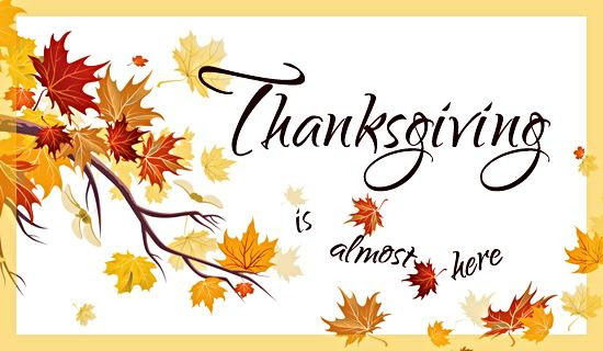 Post image for Thanksgiving 2015 Message from the Director