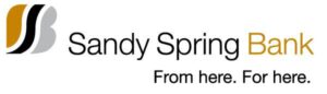 Sandy Spring Bank logo -- art sale sponsor