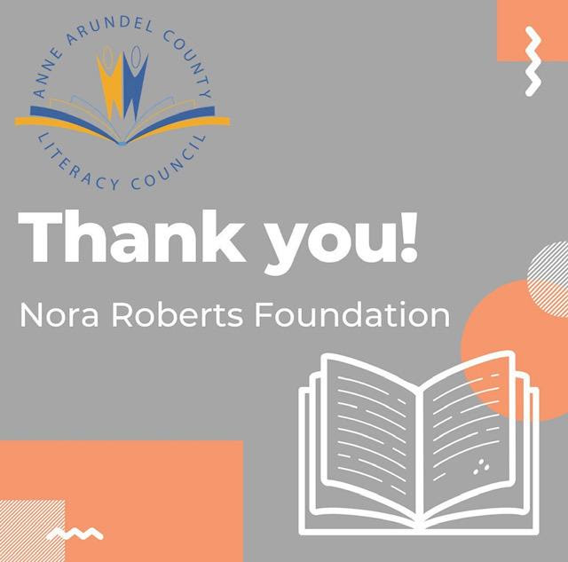 Post image for Thank you, Nora Roberts Foundation