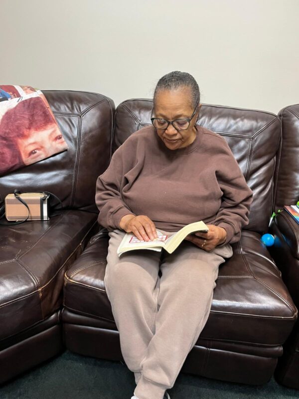 Ida Gross reading